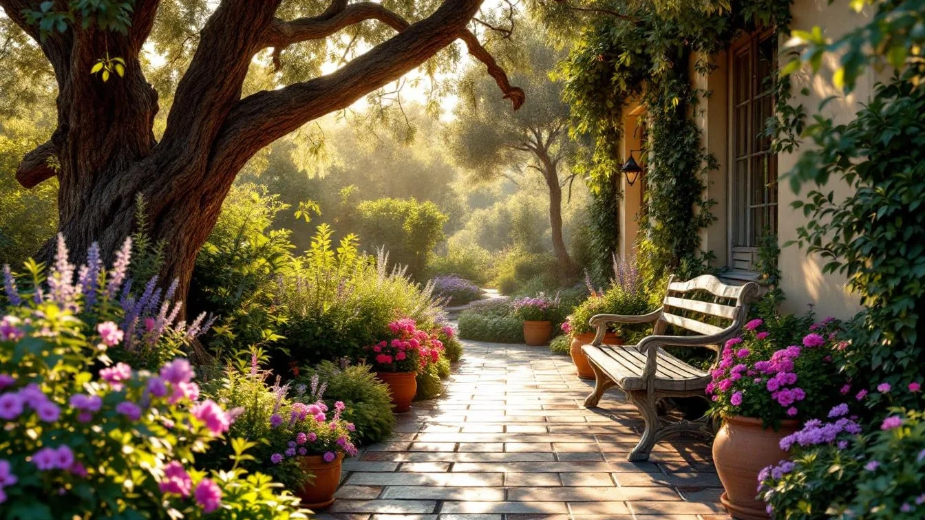 Ho creato un angolo d’ombra naturale, il mio giardino è completamente trasformato