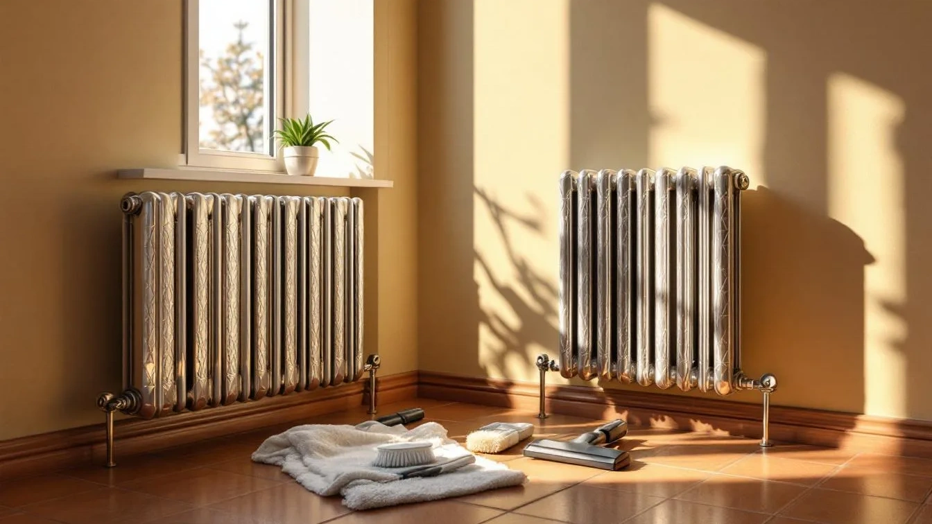 Il momento giusto per pulire il termosifone prima della fine della stagione