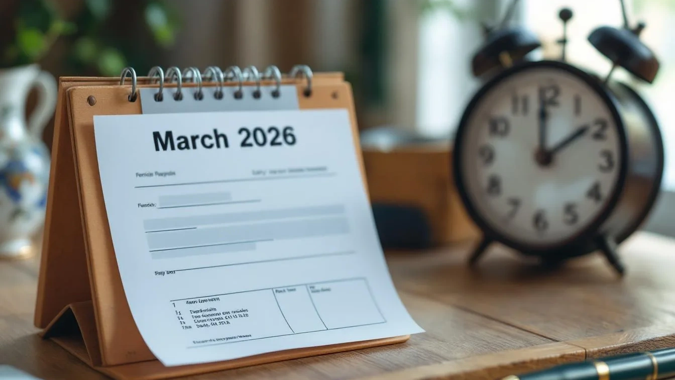 Marzo 2026, novità sul cedolino pensione: aumenti IRPEF in arrivo e date di pagamento anticipate