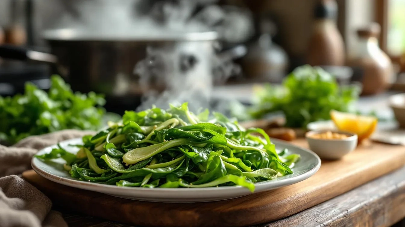 Né crude né solo bollite, le cime di rapa vanno prima sbollentate e poi ripassate