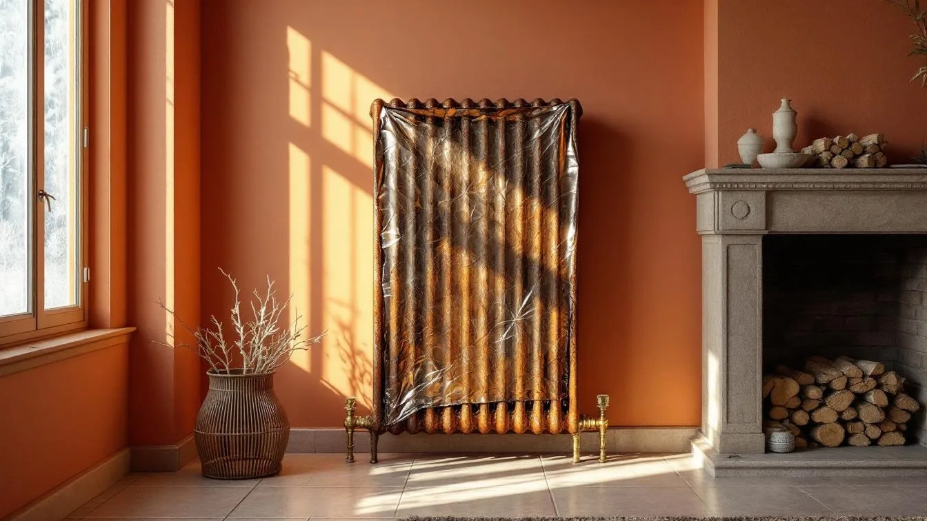 Non carta velina né plastica, metti la carta stagnola sul termosifone e risparmia