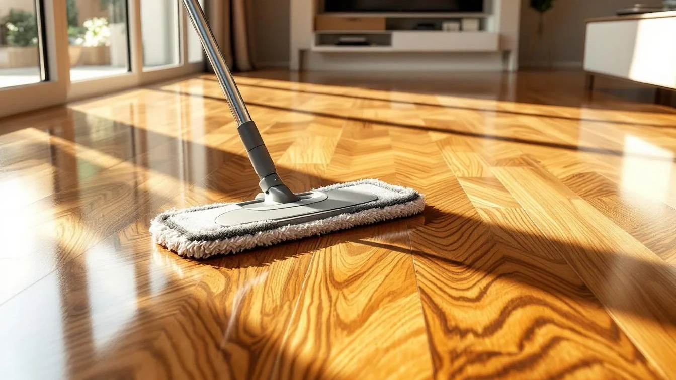 Non cera né olio, questo trucco mantiene il parquet brillante senza sforzo