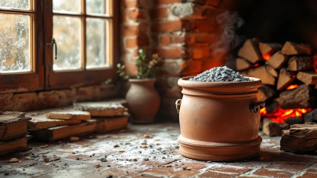 Un esperto spiega perché non dovresti buttare la cenere del camino
