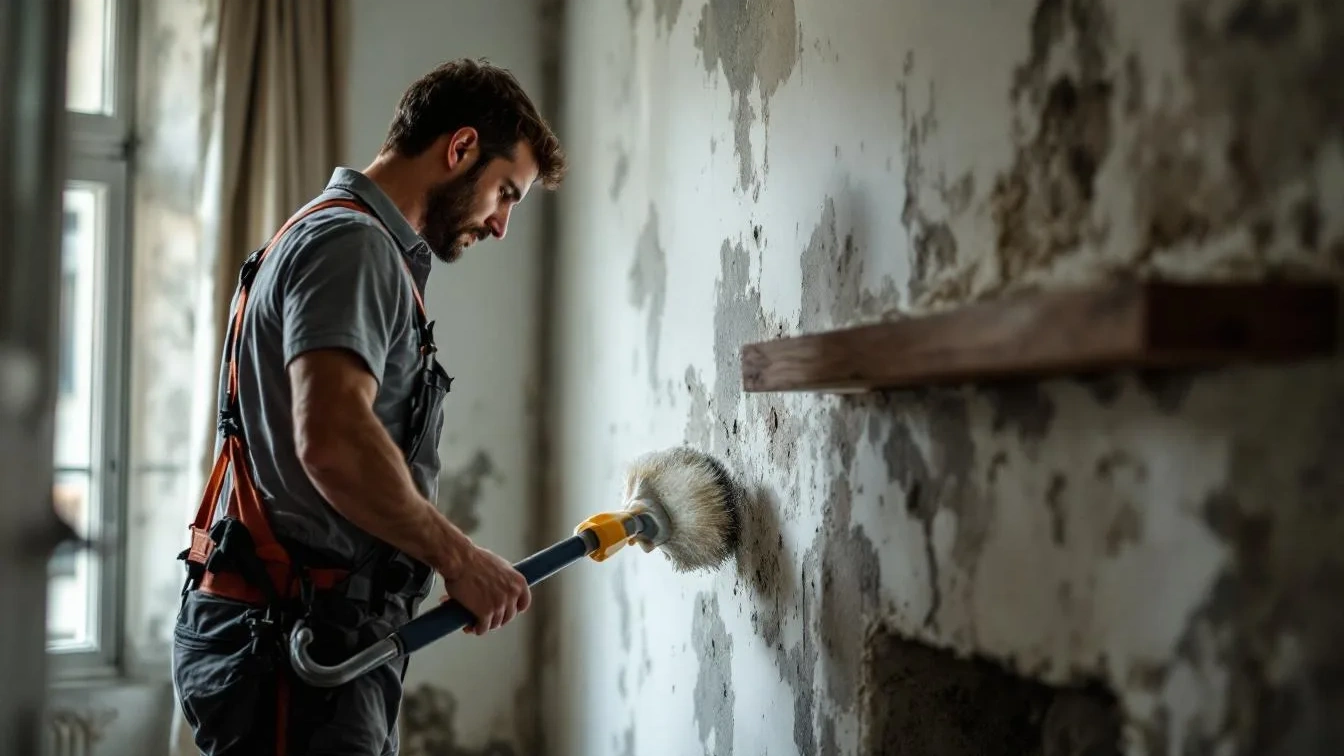 Un esperto svela come eliminare la muffa dalle pareti senza candeggina